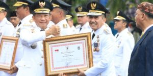 Satu-satunya di Sumsel , PJ Walikota Palembang Ratu Dewa Terima Penghargaan dari Mendagri  2024