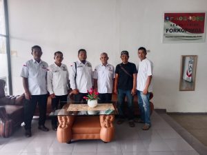 LSM Rakyat Indonesia Berdaya Perwakilan Bangka Belitung Lakukan Kunjungan Silaturahmi dan Koordinasi ke Kesbangpol Babel