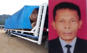 Mobil Pengangkut Kayu Glondongan Mogok, Amran Samosir Laporkan Dugaan Pelanggaran Izin PT Multi Sibolga Timber ke Polda Sumut